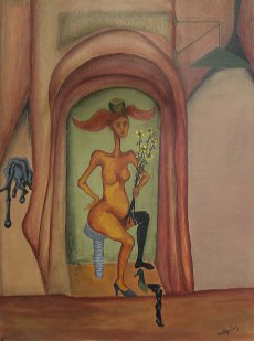 Woman With Dog